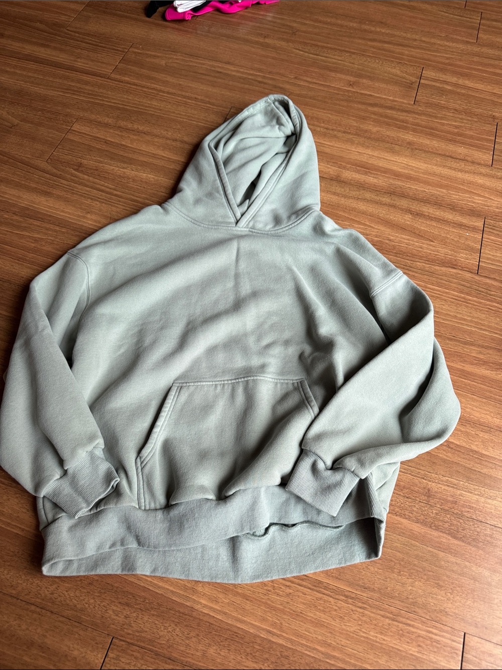 Green blank hoodie